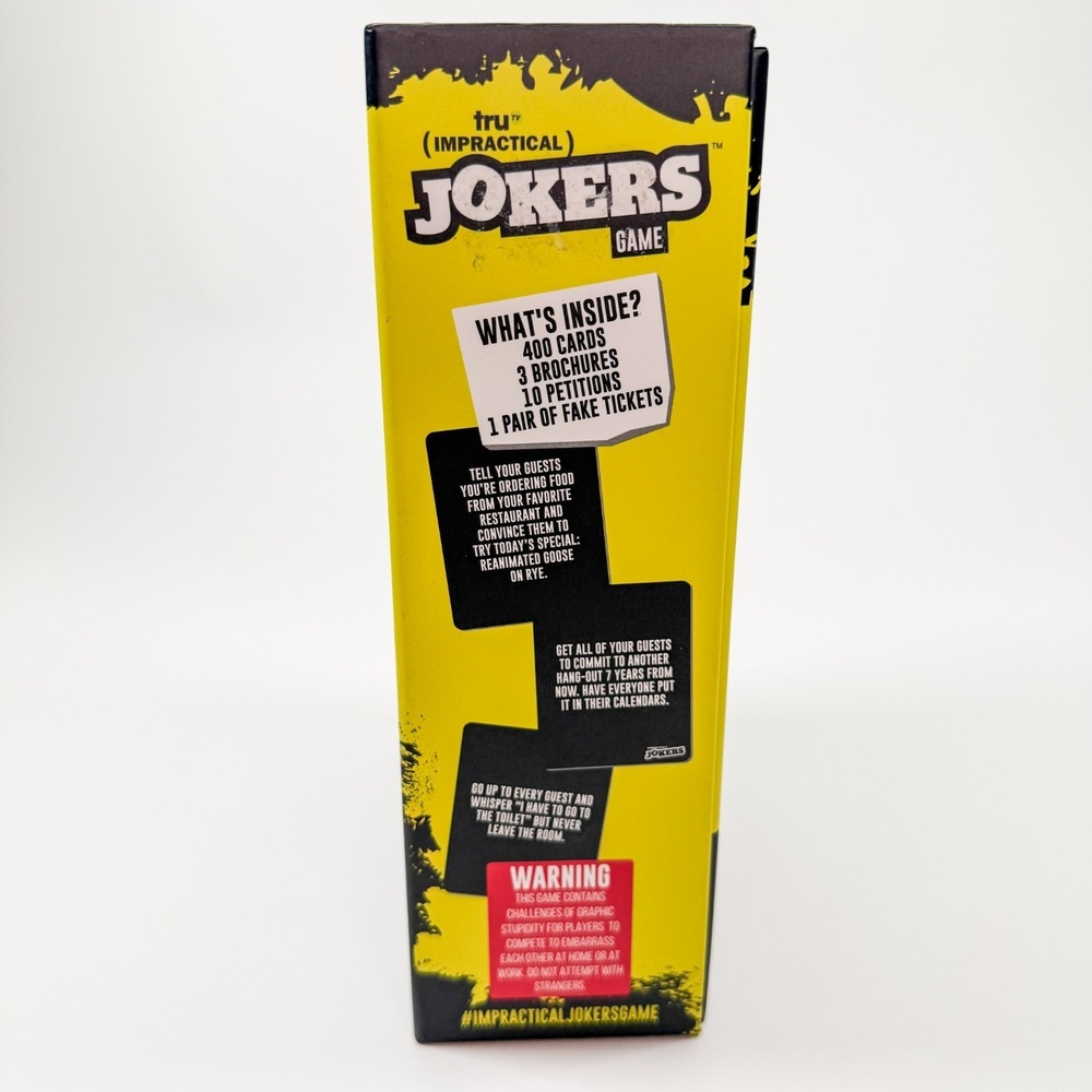 Impractical Jokers Game – Box of Challenges II (2021) Complete Set - Picture 3 of 12